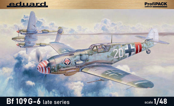 Eduard Bf109G-6 Late 1/48 (82111)