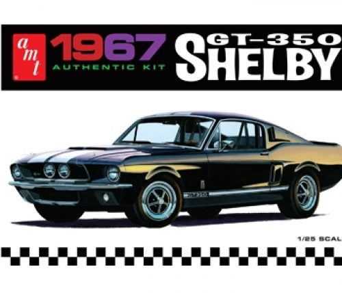 1967 Shelby GT350 Black 1/25 AMT834