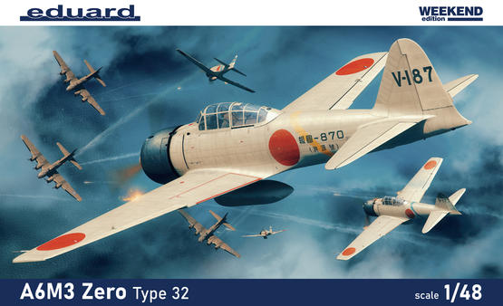 Eduard A6M3 Zero Type 32 1/48 (84191)