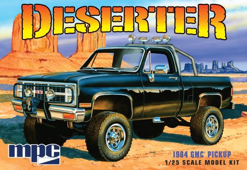 1984 GMC Pickup Black 1/25 MPC848