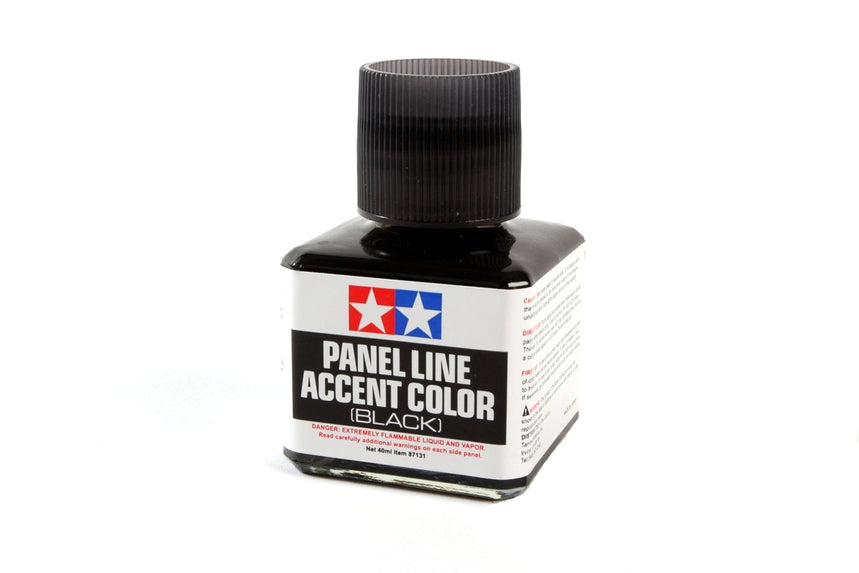 Tamiya Panel Line Accent Noir 40 ml TAM87131