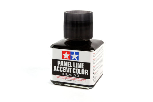 Tamiya Panel Line Accent Black 40ml TAM87131