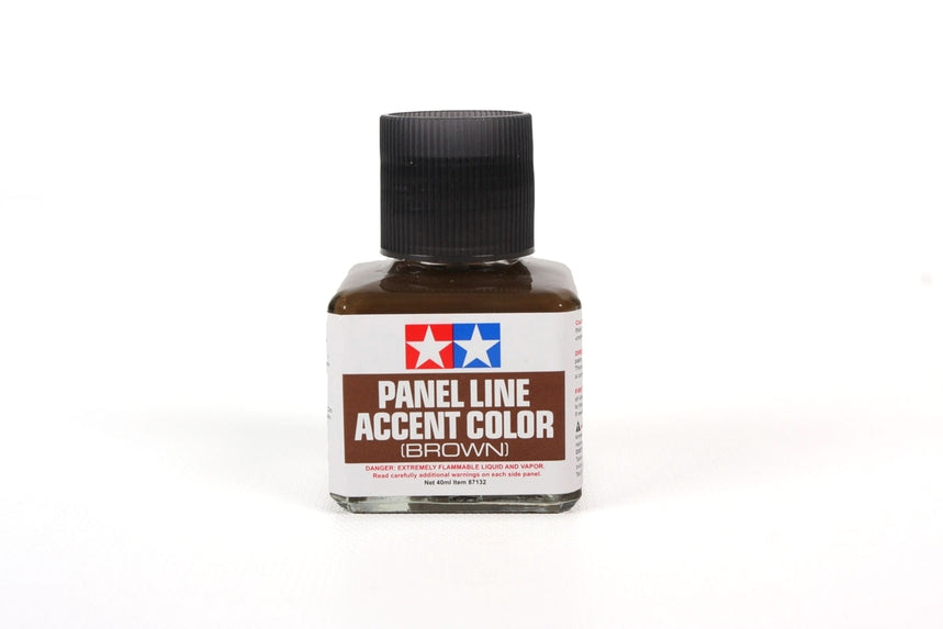 Peinture d'accentuation pour panneau Tamiya, marron, 40 ml, TAM87132