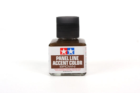 Tamiya Panel Line Accent Color Brown 40ml TAM87132