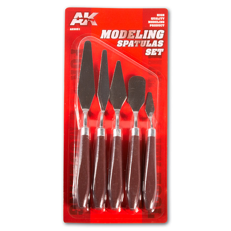 AK Modeling Spatulas Set (AK9051)