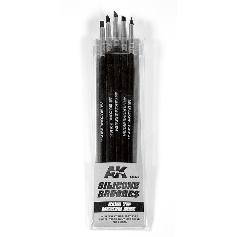 AK Silicone Brush Hard, Medium (AK9088)