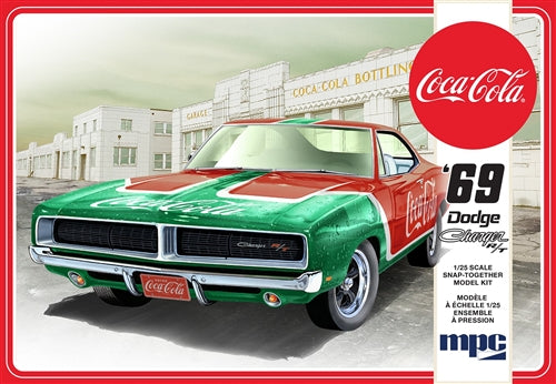 1969 Dodge Charger R/T Coca-Cola 1/25 MPC919