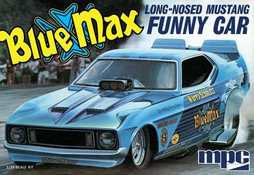 Voiture drôle Mustang à long nez Blue Max 1/25 MPC930