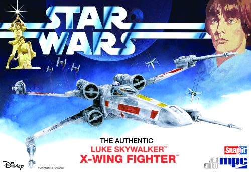 Kit de fixation pour chasseur X-Wing Star Wars 1/63 MPC948