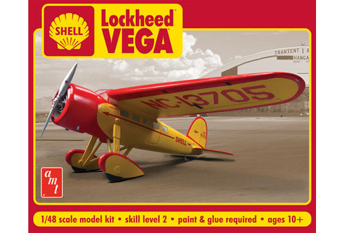 Shell Oil Lockheed Vega 1/48 AMT950