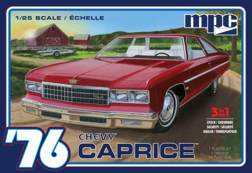 Chevrolet Caprice 1976 avec remorque 1/25 MPC963