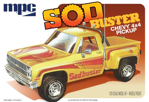 1981 Chevy Stepside Sod Buster 1/25 MPC972