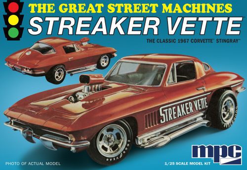 1967 Corvette Stingray Streaker Vette 1/25 MPC973