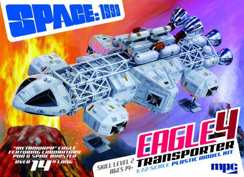 Space: 1999 Eagle 4 w/ Lab & Spine Booster 14" 1/72 MPC979