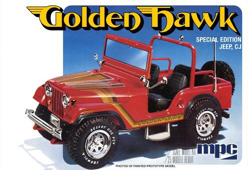 1981 Jeep CJ5 Golden Hawk 1/25 MPC986