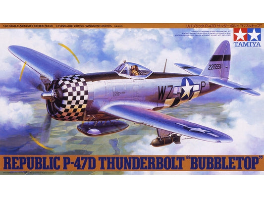 Tamiya P-47D Thunderbolt Bubbletop  1/48 (61090)