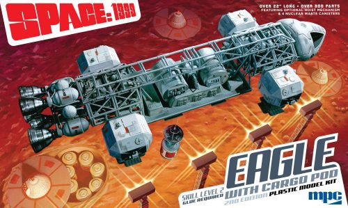 Espace : 1999 22" Eagle avec nacelle de chargement 1/48 MPC990