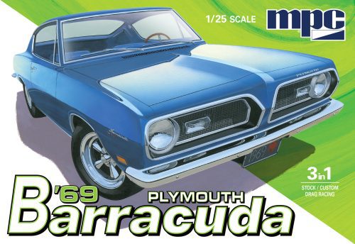 Plymouth Barracuda 1969 1/25 MPC994