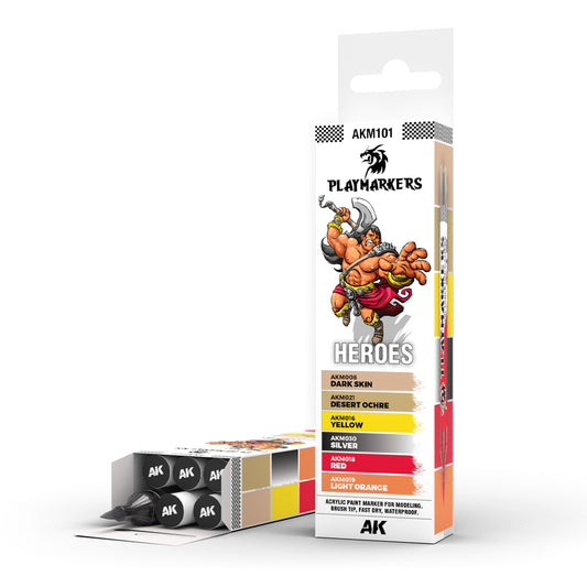 AK Playmarker Set Heroes (M101)