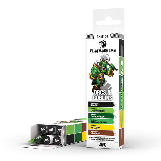 AK Playmarker Set Orks and Goblins (M104)