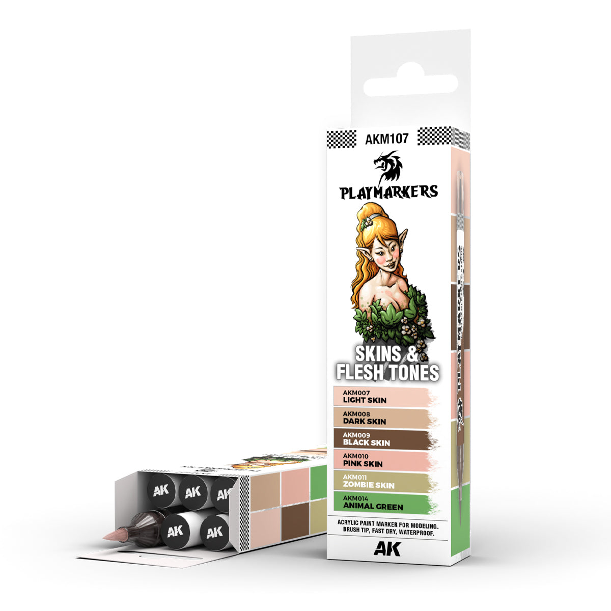 AK Playmarker Set Skins and Flesh Tones (M107)