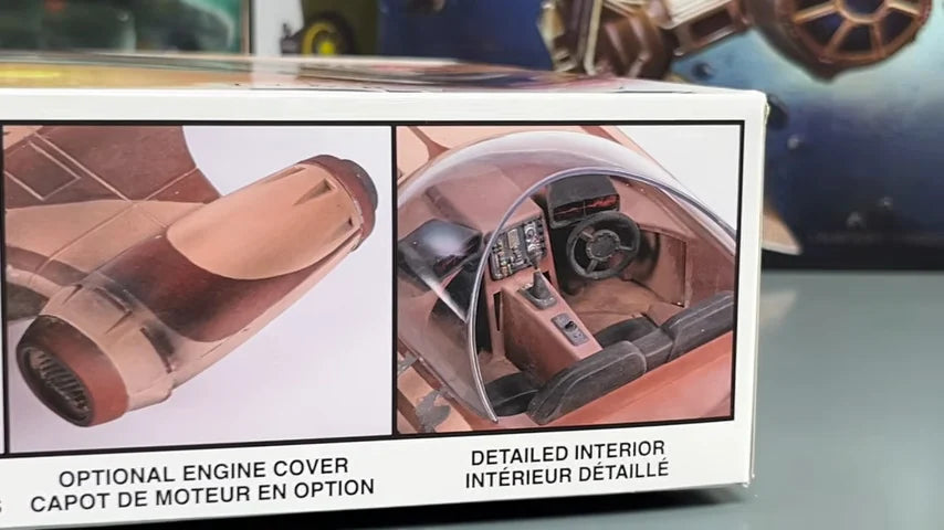 Star Wars Luke Skywalker's X-34 Landspeeder 1/12 (AMT1274)