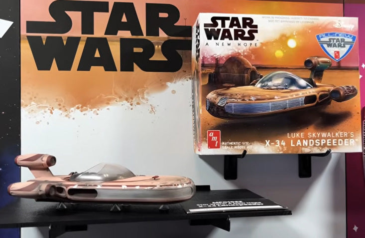 Star Wars Luke Skywalker's X-34 Landspeeder 1/12 (AMT1274)