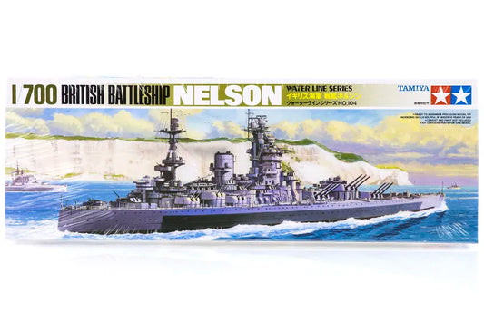 Tamiya British Nelson Battleship Kit 1/700 (77504)