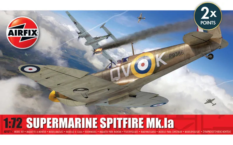 Spitfire Mk1a 1/72 (A01071C)