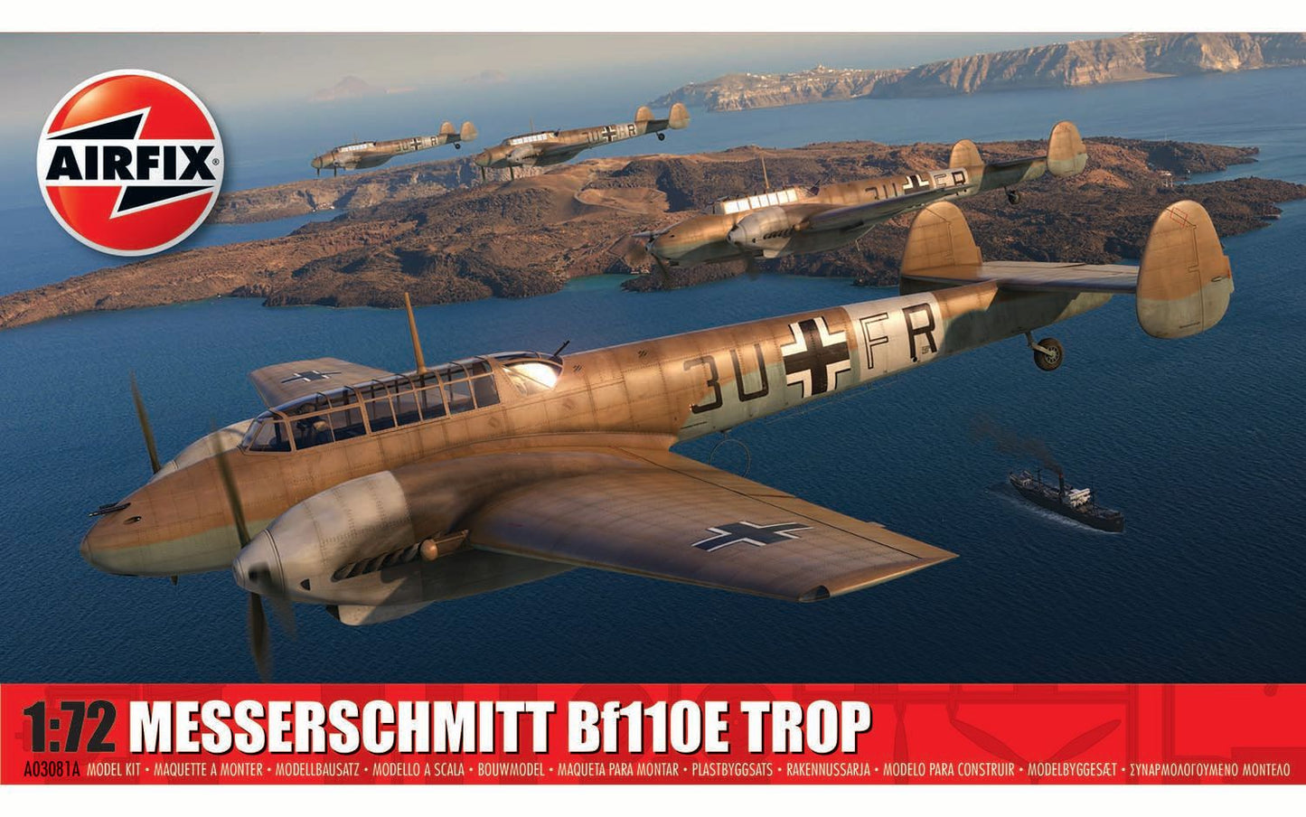 Messerschmitt Bf110E/E-2 TROP 1/72 ARX03081A 