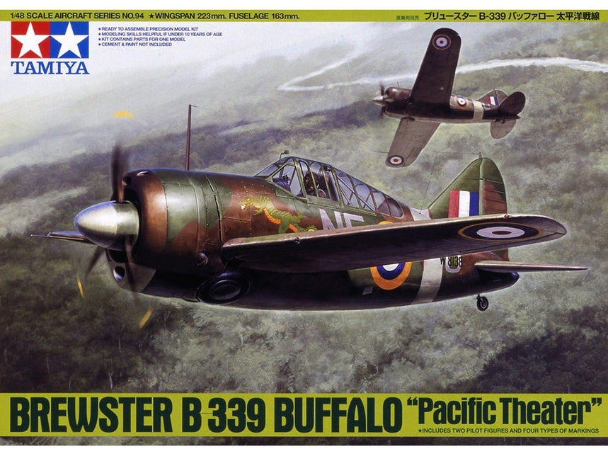 Tamiya Brewster B-339 Buffalo "Pacific Theater"  1/48 (61094)