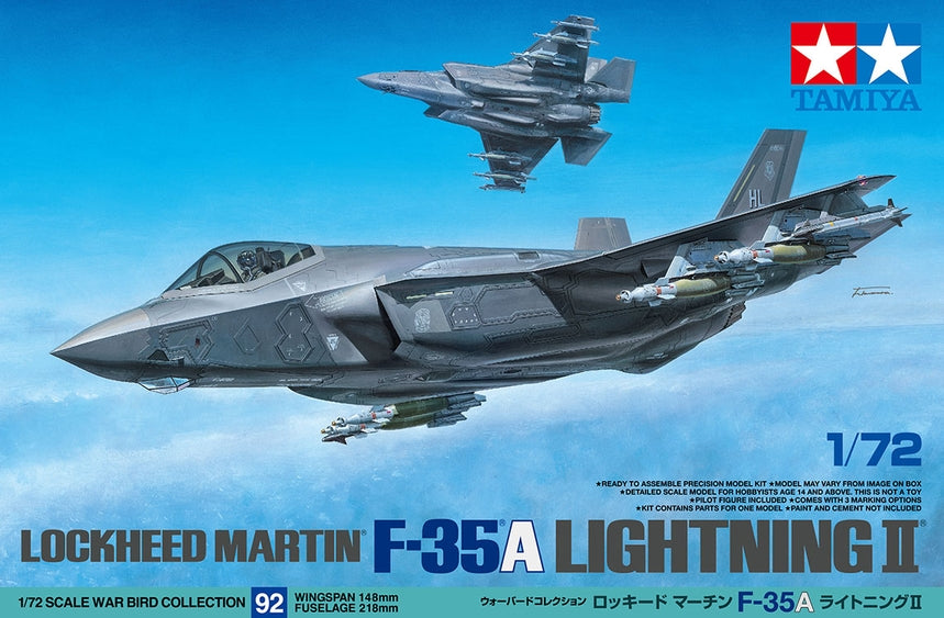 Tamiya Lockheed Martin F-35 A Lightning II 1/72 (60792)