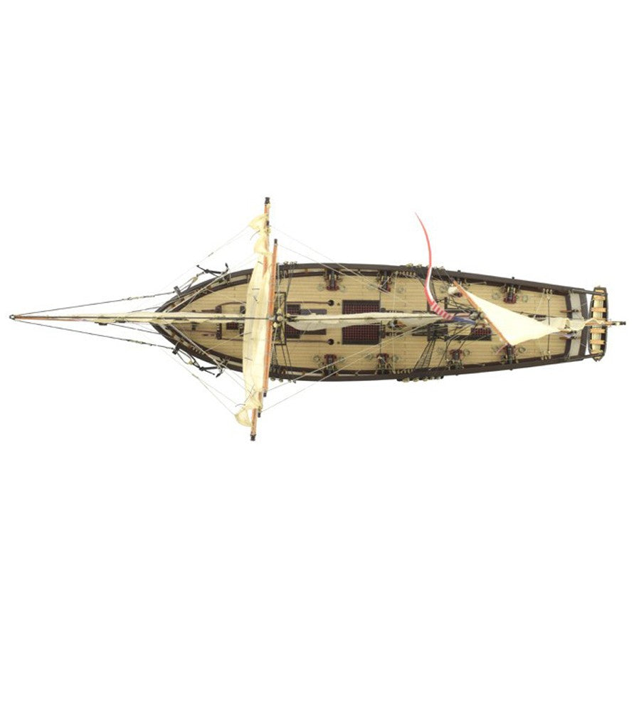 Doris Saint-Malo. Maquette de bateau de pêche en bois à l'échelle 1:20 (19010)