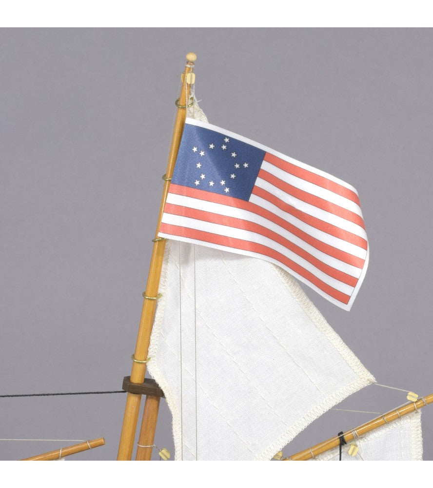 American Schooner Virginia. 1:41 Wooden Model Ship Kit (22115)