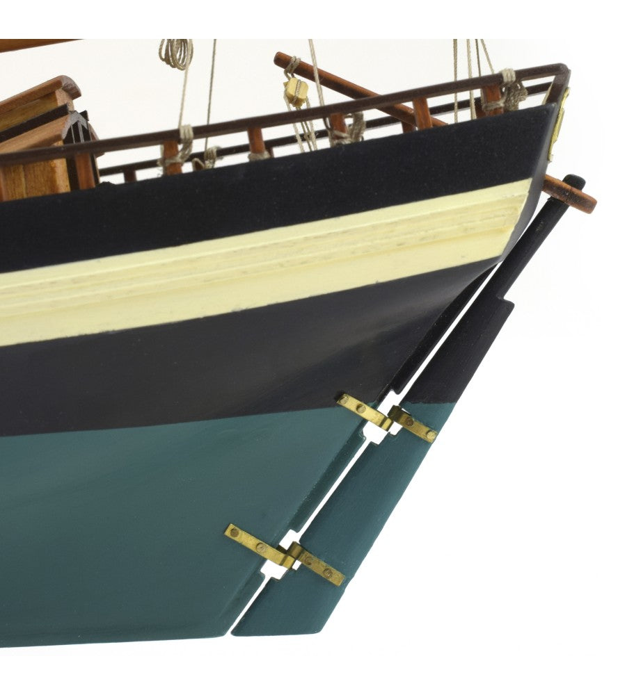 American Schooner Virginia. 1:41 Wooden Model Ship Kit (22115)