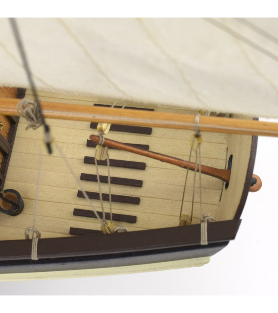 American Schooner Virginia. 1:41 Wooden Model Ship Kit (22115)