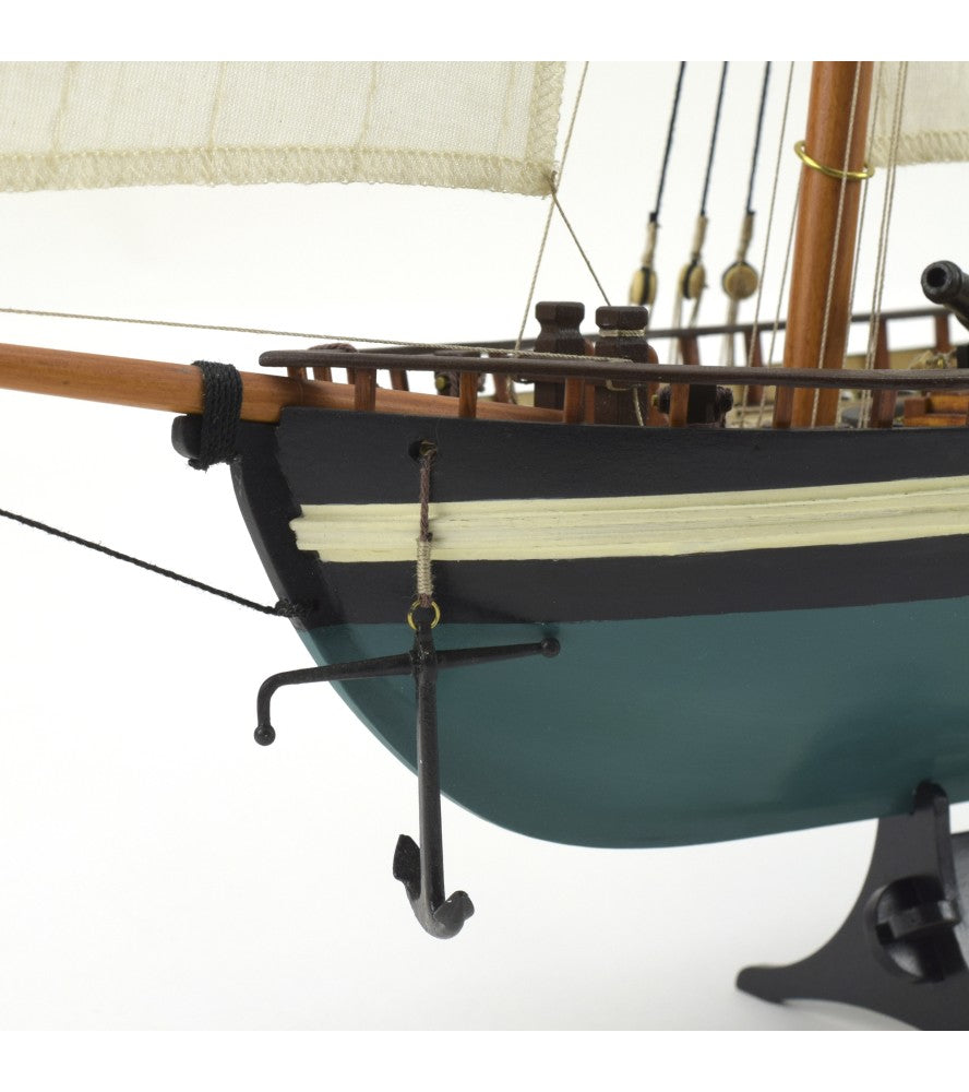 American Schooner Virginia. 1:41 Wooden Model Ship Kit (22115)
