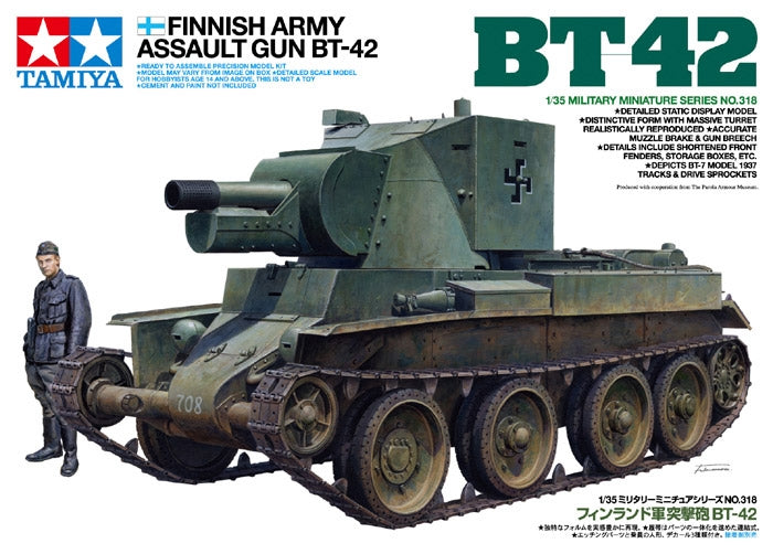 Tamiya Finnish Army Assault Gun BT-42 1/35 (35318)