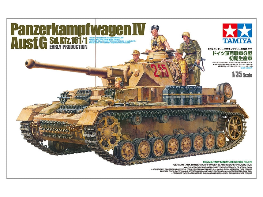 Tamiya Panzerkampfwagen IV Ausf G Early Production (35378)