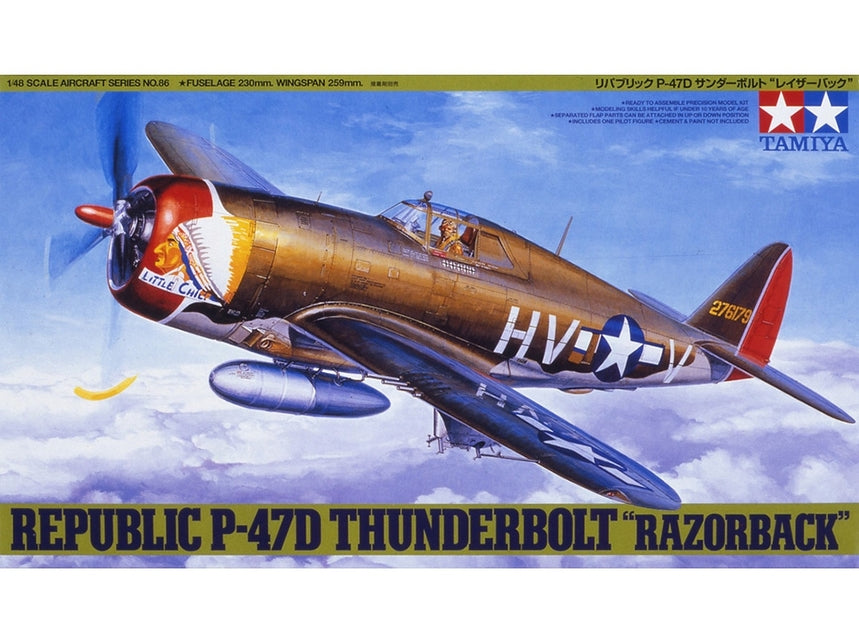 Tamiya Republic P-47D Thunderbolt "Razorback" 1/48 (61086)