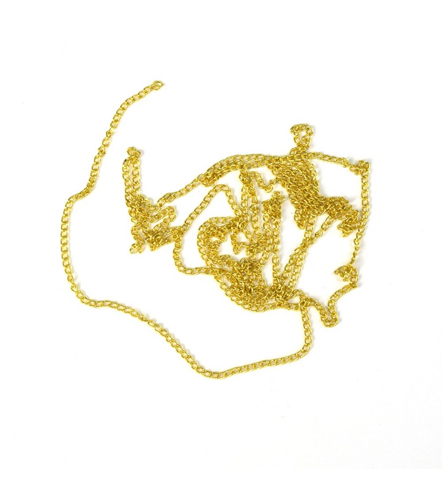 Brass Chain 1 mm (1 m) (08609)