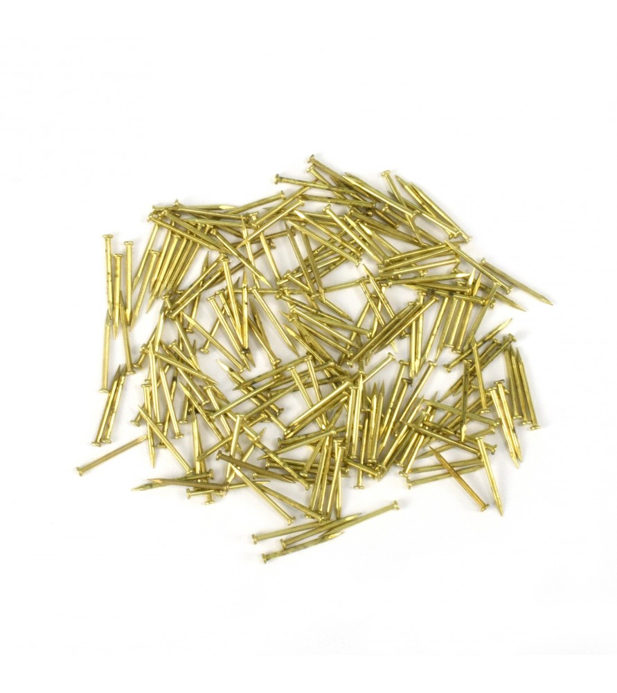 Brass Iron Nails 10 mm (200pc) (08602)