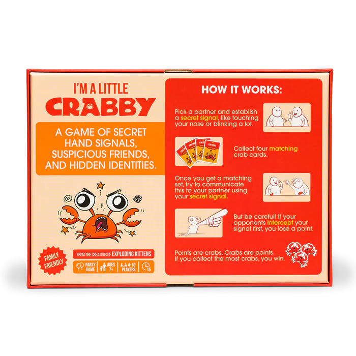 I'm A Little Crabby