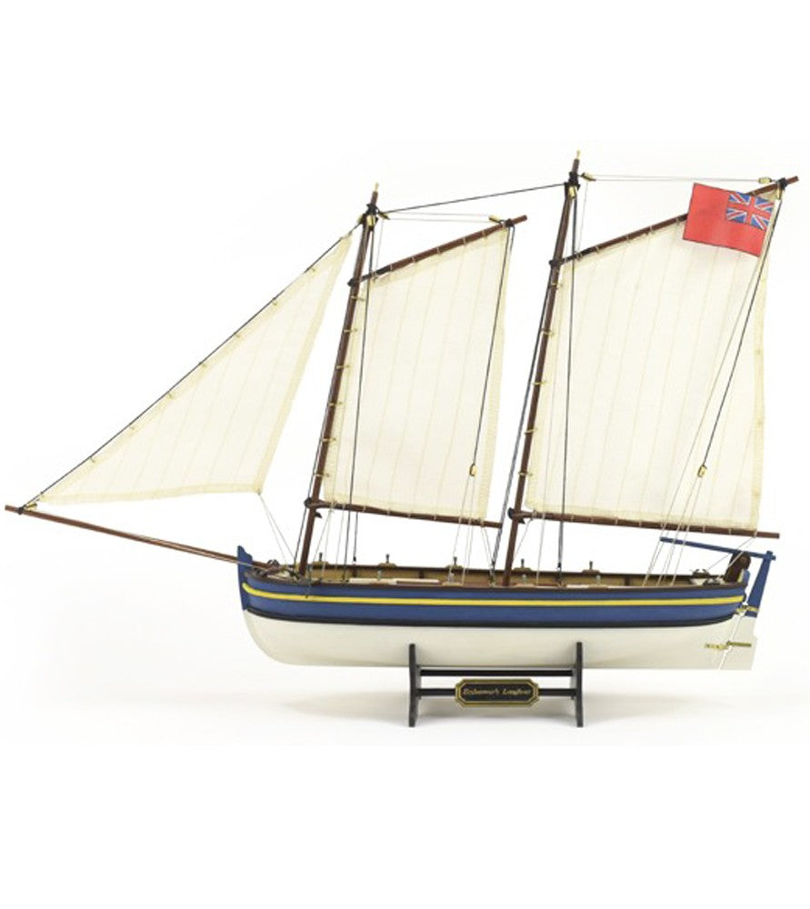 Doris Saint-Malo. Maquette de bateau de pêche en bois à l'échelle 1:20 (19010)