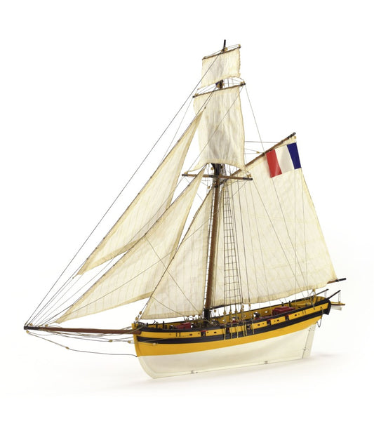 Cutter Le Renard Wooden Ship Model Kit (22401)
