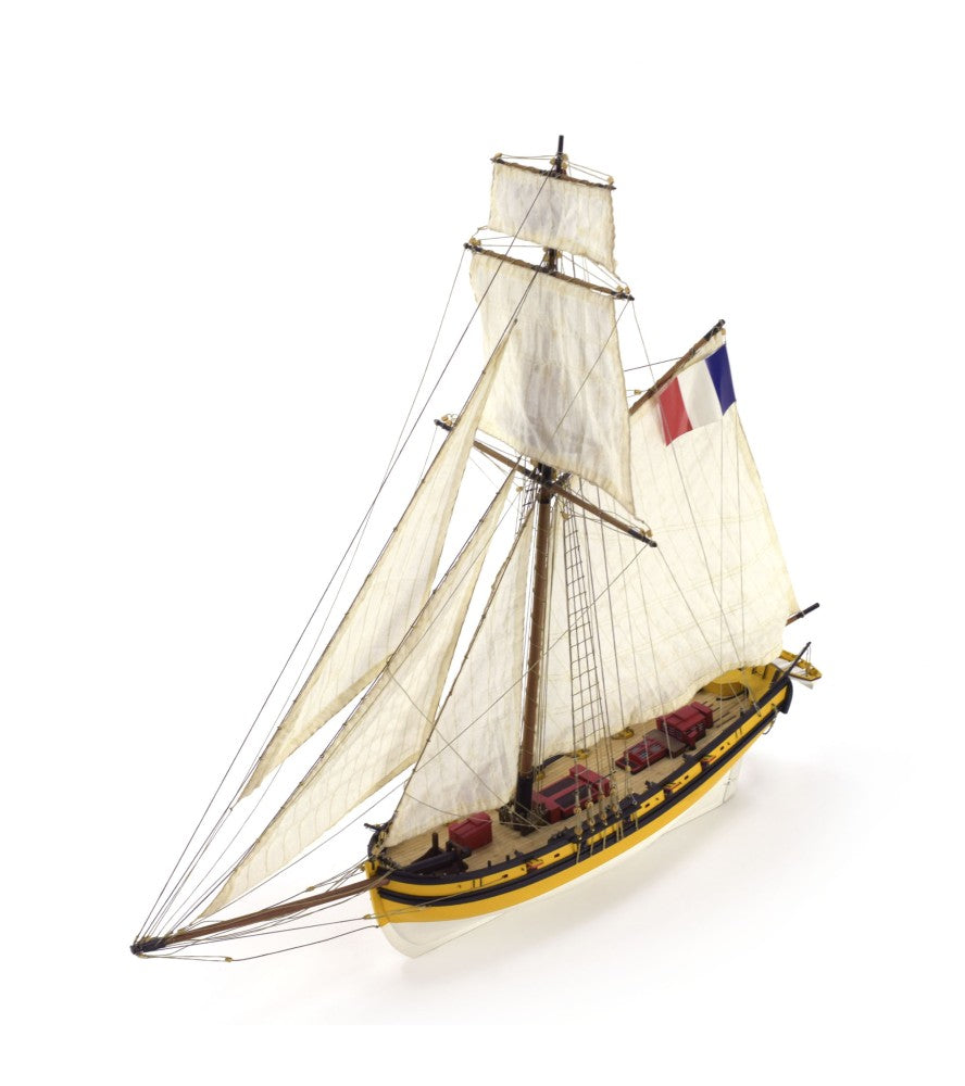 Cutter Le Renard Wooden Ship Model Kit (22401)