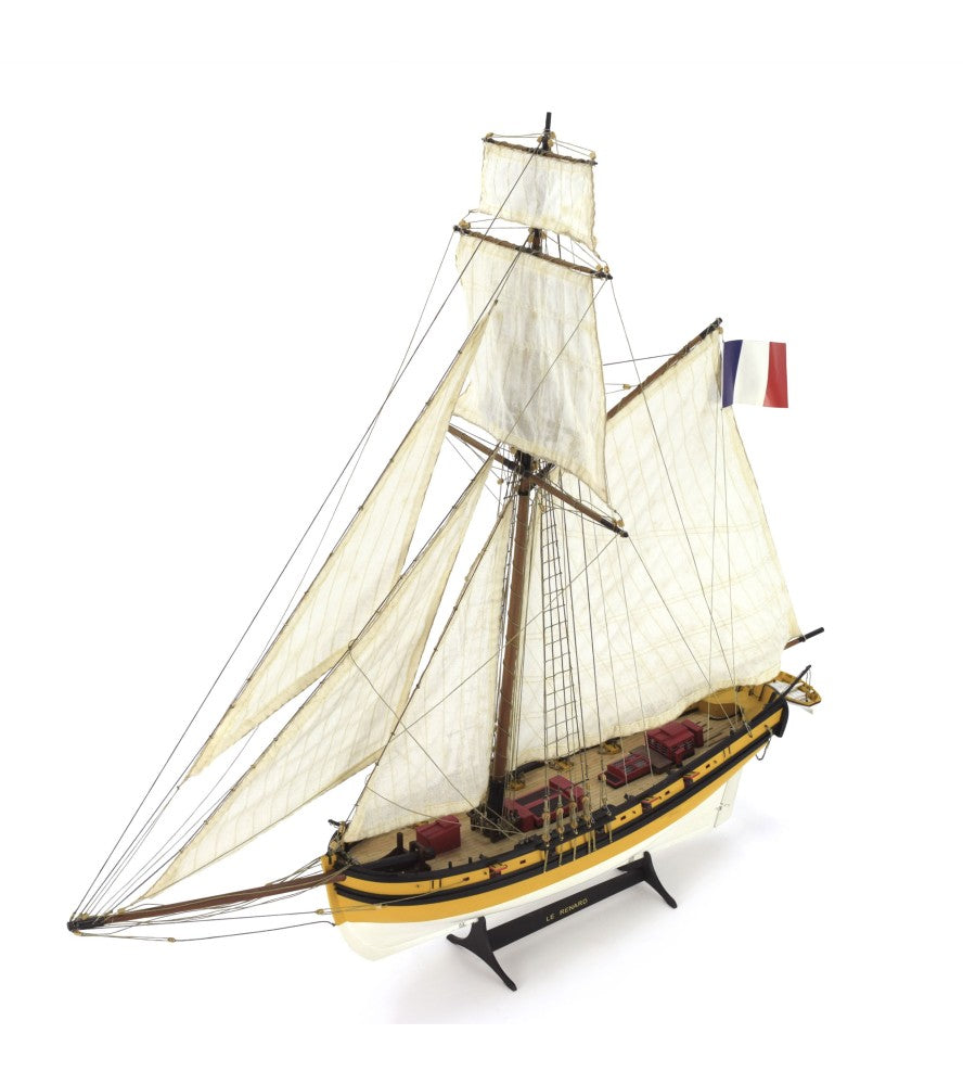 Cutter Le Renard Wooden Ship Model Kit (22401)