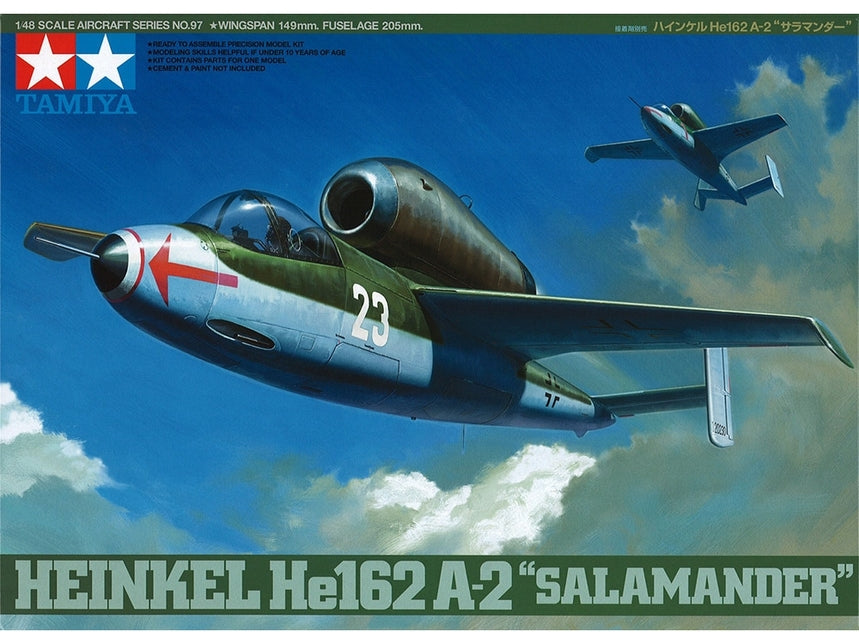 Tamiya German Heinkel He162 A2 "Salamander"  1/48 (61097)