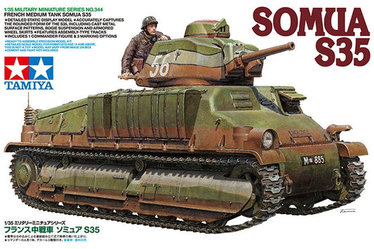 French Medium Tank Somua  S35 1/35 (35344)