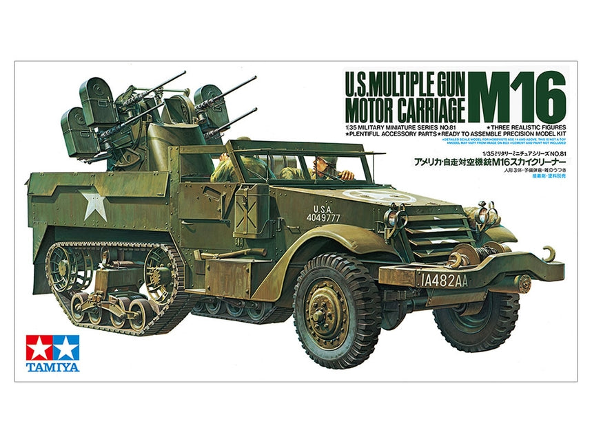 Tamiya US M16 Halftrack Kit 1/35 (35081)